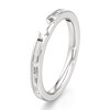 Thumbnail Image 4 of J'Lure Baguette-Cut Lab-Grown Diamond Contour Wedding Band 3/8 ct tw 18K White Gold