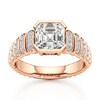 Thumbnail Image 1 of J'Lure Square-Emerald Step-Cut Lab-Grown Diamond Engagement Ring 2-1/3 ct tw 18K Rose Gold