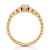 Thumbnail Image 2 of J'Lure Moval Old-Cut Lab-Grown Diamond Engagement Ring 1-1/3 ct tw 18K Yellow Gold