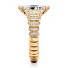 Thumbnail Image 3 of J'Lure Moval Old-Cut Lab-Grown Diamond Engagement Ring 1-1/3 ct tw 18K Yellow Gold