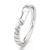 Thumbnail Image 4 of J'Lure Contour Wedding Band 18K White Gold