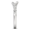 Thumbnail Image 3 of J'Lure Lab-Grown Diamond Contour Wedding Band 1/3 ct tw 18K White Gold