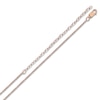 Thumbnail Image 3 of Engravable Name Bar Necklace with Cross Cutout 14K Rose Gold-Plated Sterling Silver 18"