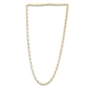 Thumbnail Image 2 of Cable Chain Necklace 3.6mm Solid 14K Yellow Gold 24"