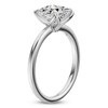 Thumbnail Image 2 of Certified Princess-Cut Diamond Solitaire Engagement Ring 2 ct tw 18K White Gold (SI2/G)