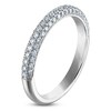 Thumbnail Image 2 of Vera Wang VOW Lab-Grown Diamond Pavé Wedding Band 1/2 ct tw 14K White Gold
