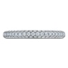Thumbnail Image 3 of Vera Wang VOW Lab-Grown Diamond Pavé Wedding Band 1/2 ct tw 14K White Gold