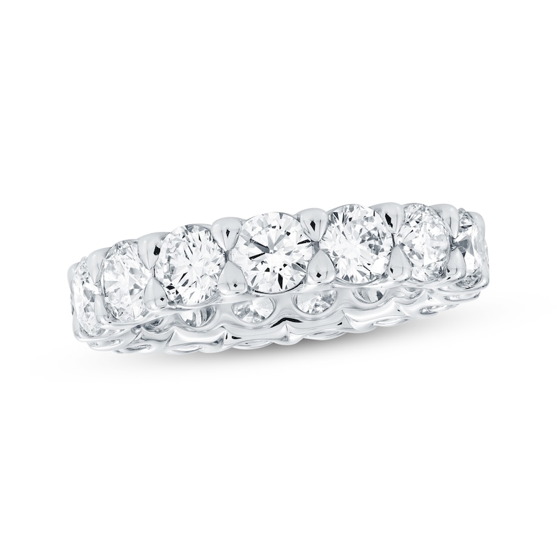Main Image 1 of Lab-Grown Diamond Eternity Band 4-1/5 - 5 ct tw Platinum