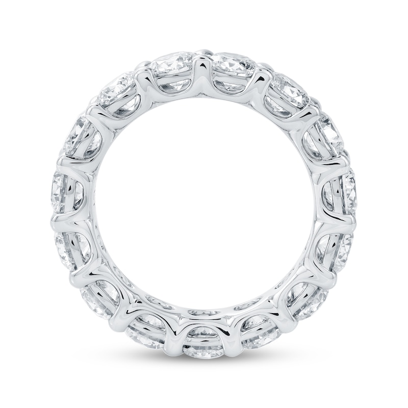 Main Image 3 of Lab-Grown Diamond Eternity Band 4-1/5 - 5 ct tw Platinum