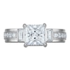 Thumbnail Image 3 of Vera Wang VOW Princess-Cut Lab-Grown Diamond Engagement Ring 2-3/8 ct tw 14K White Gold