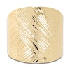 Thumbnail Image 3 of Italia D'Oro Diamond-Cut Chunky Ring 14K Yellow Gold
