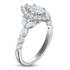 Thumbnail Image 2 of Brilliant Moments Certified Marquise-Cut Halo Engagement Ring 1-1/2 ct tw 14K White Gold