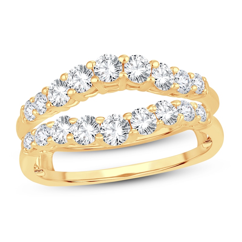 Main Image 1 of Diamond Enhancer Ring 1 ct tw Round 14K Yellow Gold