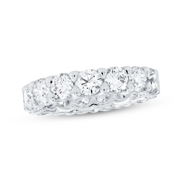 Lab-Grown Diamond Eternity Band 4-1/5 to 5 ct tw Platinum