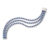 Thumbnail Image 0 of Le Vian Natural Sapphire Tennis Bracelet 1-1/3 ct tw Diamonds 14K Vanilla Gold