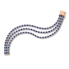 Thumbnail Image 0 of Le Vian Natural Sapphire Bracelet 1-1/3 ct tw Diamonds 14K Strawberry Gold