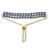 Thumbnail Image 1 of Le Vian Natural Blue Sapphire Bolo Bracelet 5/8 ct tw Diamonds 14K Honey Gold