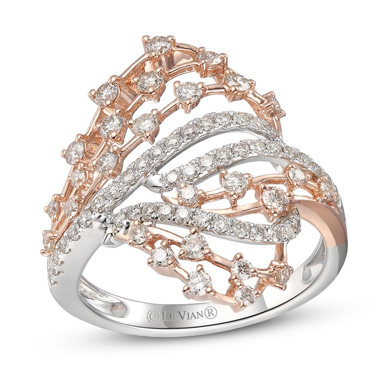 Main Image 1 of Le Vian Creme Brulee Diamond Ring 7/8 ct tw 14K Two-Tone Gold