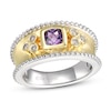 Thumbnail Image 0 of Le Vian Creme Brulee Amethyst Ring 1/8 ct tw Diamonds 14K Two-Tone Gold