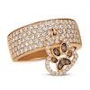 Thumbnail Image 0 of Le Vian Ombre Diamond Ring 1-5/8 ct tw 14K Strawberry Gold