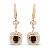 Thumbnail Image 1 of Le Vian Couture Diamond Earrings 5 1/6 ct tw Diamonds 18K Two-Tone Gold