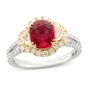 Thumbnail Image 0 of Le Vian Couture Ruby Ring 7/8 ct tw Diamonds 18K Tri-Tone Gold