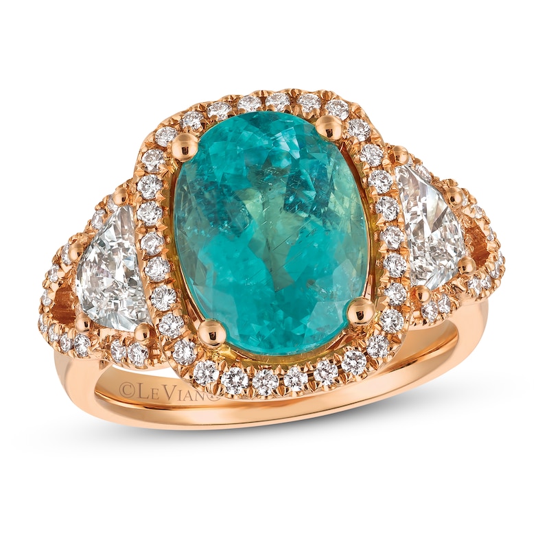 Main Image 1 of Le Vian Couture Natural Tourmaline Ring 1-1/5 ct tw Diamonds