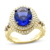 Thumbnail Image 1 of Le Vian Couture Natural Tanzanite Ring 1 ct tw Diamonds 18K Honey Gold