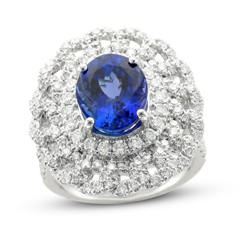 Le Vian Couture Natural Tanzanite Ring 1-3/4 ct tw Diamonds Platinum