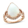 Thumbnail Image 0 of Le Vian Couture Opal Ring 5/8 ct tw Diamonds 18K Strawberry Gold