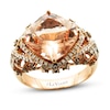 Thumbnail Image 1 of Le Vian Natural Morganite Ring 5/8 ct tw Diamonds 18K Strawberry Gold