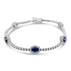 Thumbnail Image 1 of Le Vian Natural Sapphire Bracelet 1-5/8 ct tw Diamonds 14K Vanilla Gold