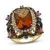 Thumbnail Image 1 of Le Vian Natural Quartz/Garnet/Topaz Ring 14K Honey Gold