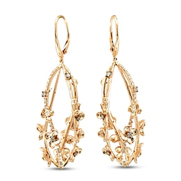 Le Vian Diamond Earrings 1 ct tw 14K Strawberry Gold