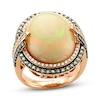 Thumbnail Image 1 of Le Vian Natural Opal Ring 7/8 ct tw Diamonds 18K Strawberry Gold