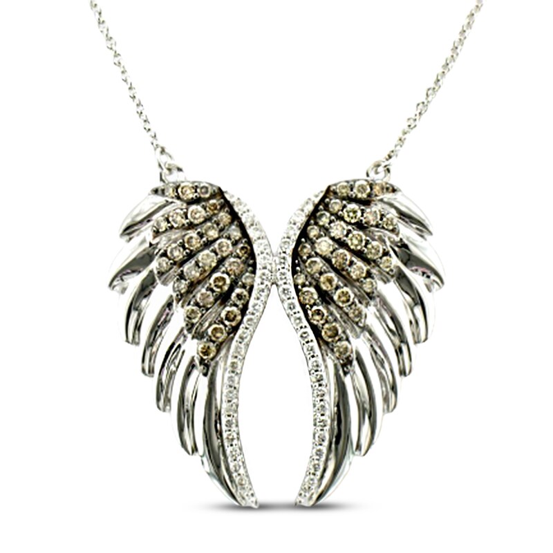 Main Image 1 of Le Vian Diamond Necklace 7/8 ct tw 14K Vanilla Gold