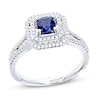 Thumbnail Image 0 of Le Vian Natural Ceylon Sapphire Ring 3/8 ct tw Diamonds 18K Vanilla Gold