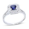 Thumbnail Image 0 of Le Vian Natural Ceylon Sapphire Ring 3/8 ct tw Diamonds 18K Vanilla Gold