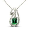 Thumbnail Image 1 of Le Vian Natural Tourmaline Necklace 5/8 ct tw Diamonds 18K Vanilla Gold