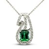 Thumbnail Image 0 of Le Vian Natural Tourmaline Necklace 5/8 ct tw Diamonds 18K Vanilla Gold