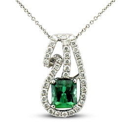 Le Vian Natural Tourmaline Necklace 5/8 ct tw Diamonds 18K Vanilla Gold