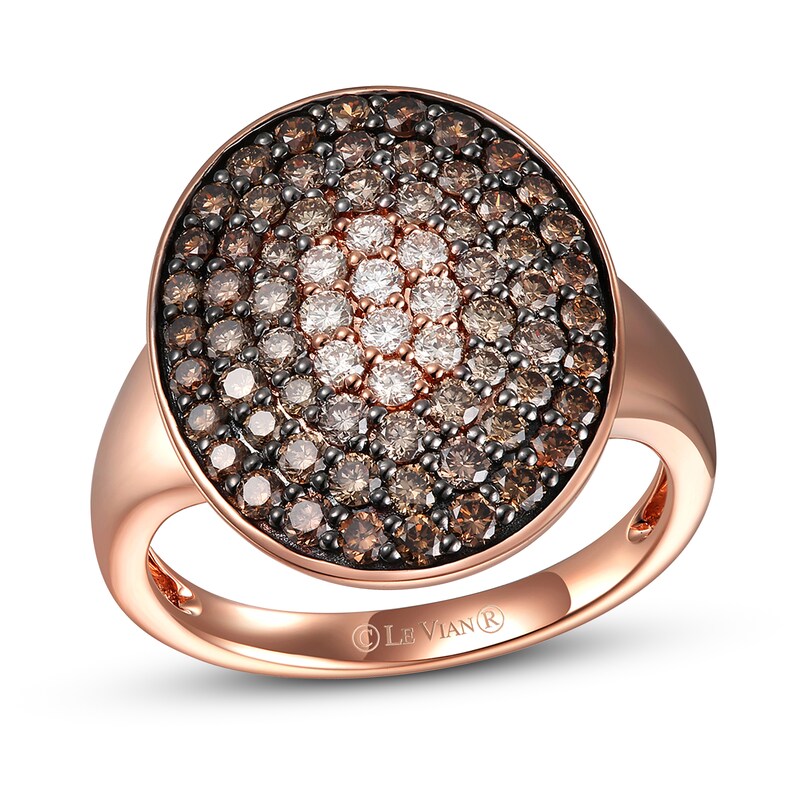 Le Vian Diamond Ring 1-1/3 ct tw 14K Strawberry Gold