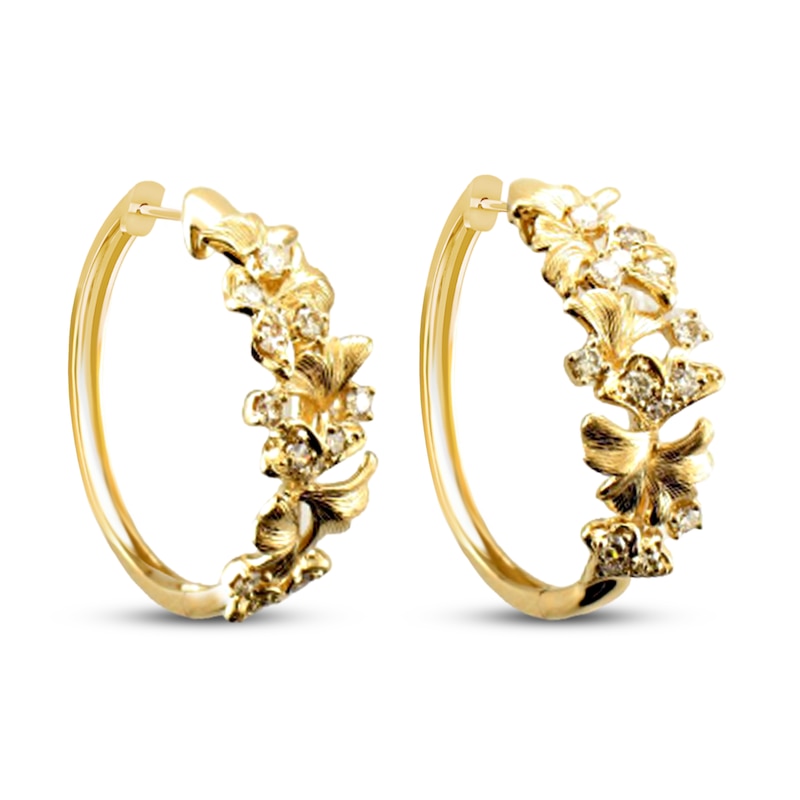 Main Image 1 of Le Vian Diamond Earrings 1/2 ct tw 14K Honey Gold