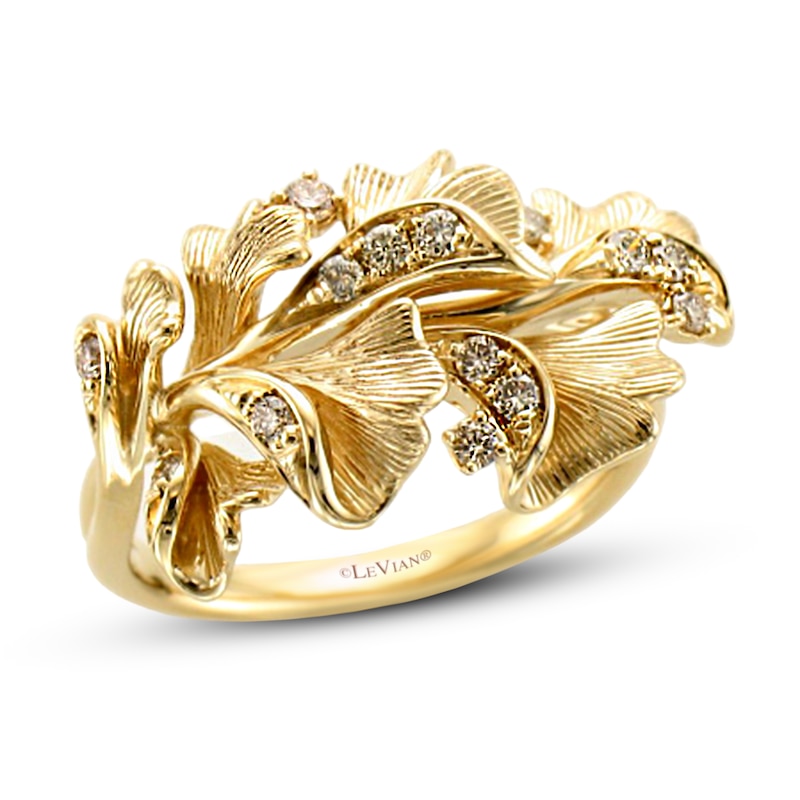 Le Vian Diamond Ring 1/5 ct tw 14K Honey Gold