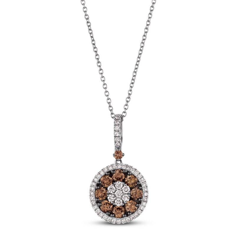 Main Image 1 of Le Vian Diamond Necklace 1 ct tw 14K Vanilla Gold