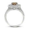 Thumbnail Image 2 of Le Vian Chocolate Diamond Ring 1-3/4 ct tw 18K Vanilla Gold