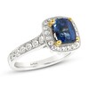 Thumbnail Image 1 of Le Vian Natural Sapphire Ring 5/8 ct tw Diamonds 18K Vanilla Gold