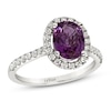 Thumbnail Image 1 of Le Vian Natural Purple Sapphire Ring 1/3 ct tw Diamonds 18K Vanilla Gold