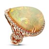 Thumbnail Image 1 of Le Vian Natural Opal Ring 1-3/8 ct tw Diamonds 18K Strawberry Gold