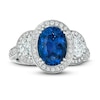 Thumbnail Image 1 of Le Vian Natural Sapphire Ring 1 ct tw Diamonds 18K Vanilla Gold